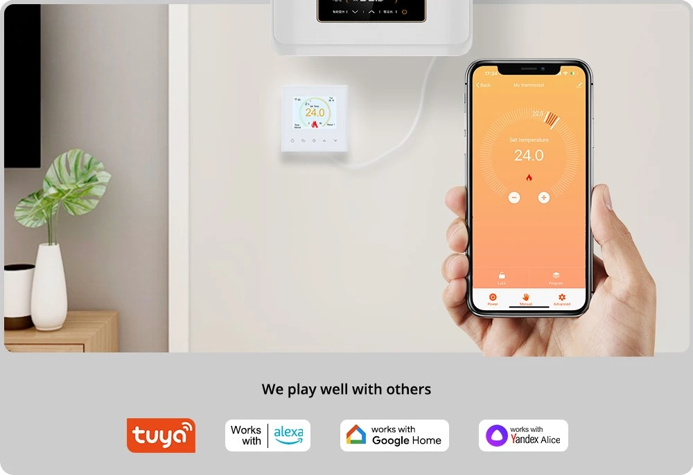 Smart heating thermostat Smart heating thermostat